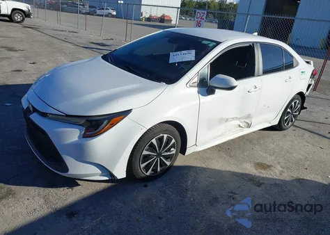 2020 Toyota Corolla Le z USA, uszkodzony, nr VIN 5YFEPRAE8LP022998